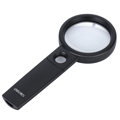 Picture of DELI MAGNIFIER PLASTIC LENS 2.5x6x 55mm RACKET BLACK