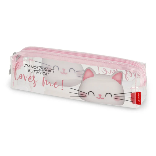 Picture of Pencil case transparent Kitty Legami
