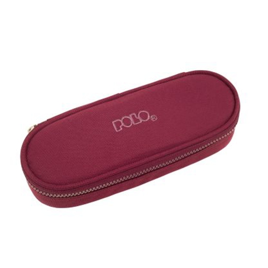 Picture of PENCIL CASE POLO BOX OVAL BORDEAUX 2024 937003-4100