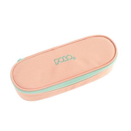 Picture of PENCIL CASE POLO BOX OVAL TWO COLOR PINK/MINT 2024 937003-3959