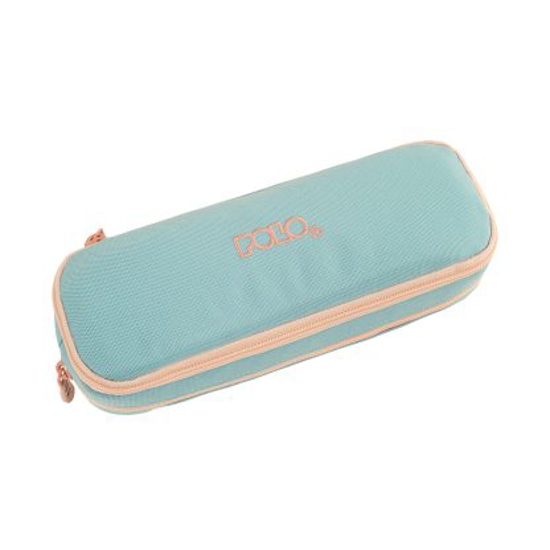 Picture of PENCIL CASE POLO DUO BOX CORD TWO COLOR LIGHT BLUE/PINK 2024 937004-5637