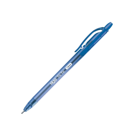 Picture of BALL PEN SKAG WITH TIC TIC BUTTON 0.7mm BLUE