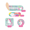 Picture of KIT 30-PIECE HANZAPLAST DIFFERENT SIZES UNICORN BE BRAVE LEGAMI