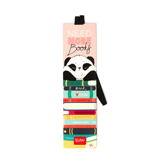 Εικόνα της ΣΕΛΙΔΟΔΕΙΚΤΗΣ PANDA NEED MORE BOOKS LEGAMI