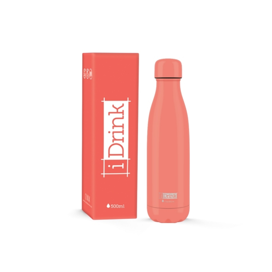 Picture of CANTEEN  I DRINK ID0405 THERM BOTTLE 500ML CORAL