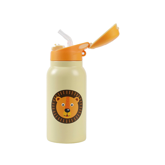 Picture of CANTEEN I DRINK ID0510 THERM BOTTLE 350ML ANIMALS