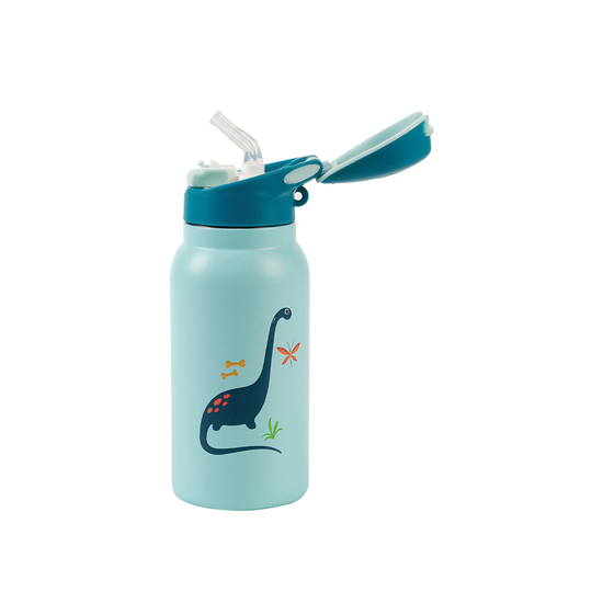 Picture of CANTEEN I DRINK ID0511 THERM BOTTLE 350ML DINO