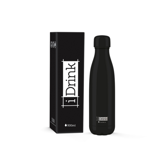 Picture of CANTEEN  i DRINK ID0005 THERMAL BOTTLE 500ml BLACK