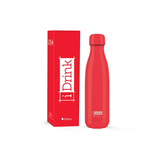 Εικόνα της ΠΑΓΟΥΡΙ i DRINK ID0004 THERMAL BOTTLE 500ml RED