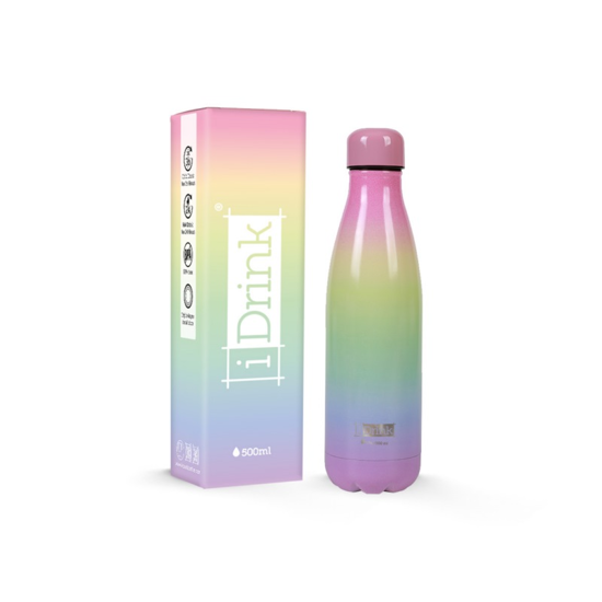 Εικόνα της ΠΑΓΟΥΡΙ I DRINK ID0448 THERM BOTTLE 500ML MACARON