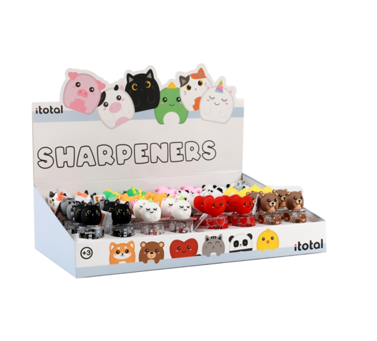 Picture of SHARPENER I-TOTAL XL2685A ANIMALS MIXED 12 DESIGN