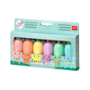 Picture of Set of 6 mini carrot-shaped highlighters - Carrate Team