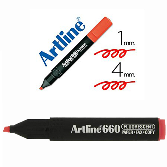 Picture of UNDERLINE MARKER ARTLINE EK-660 RED