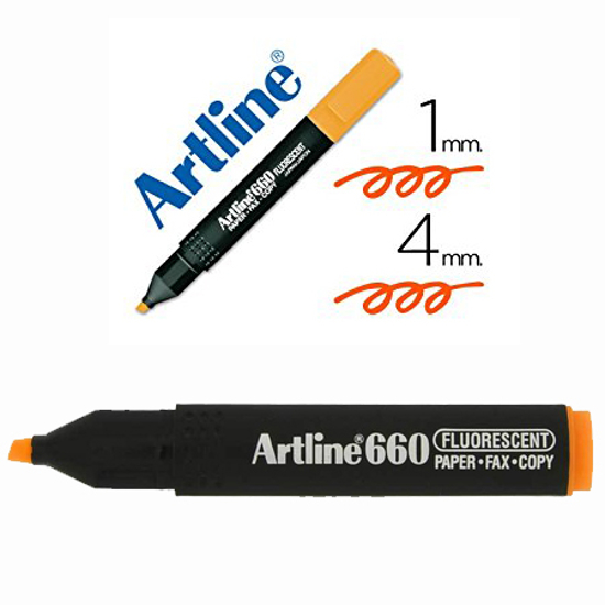 Picture of UNDERLINE MARKER ARTLINE EK-660 ORANGE