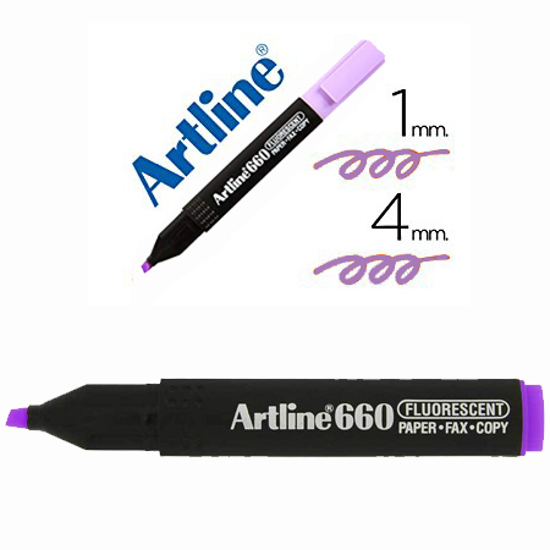 Picture of UNDERLINE MARKER ARTLINE EK-660 PURPLE