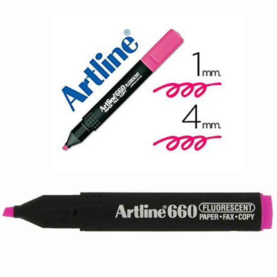 Picture of UNDERLINE MARKER ARTLINE EK-660 PINK