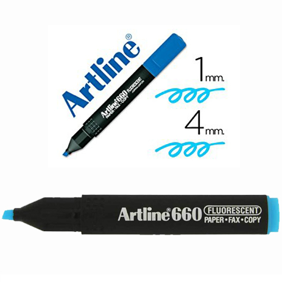 Picture of UNDERLINE MARKER ARTLINE EK-660 LIGHT BLUE