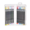 Picture of Set of 12 pcs Brush Markers Pastel tones Legami