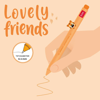 Εικόνα της Στυλό Gel decorative Τίγρης - Lovely Friends Legami