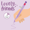 Εικόνα της Στυλό Gel decorative Λαγουδάκι - Lovely Friends Legami