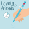 Picture of Gel Pen decorative Llama - Lovely Friends Legami