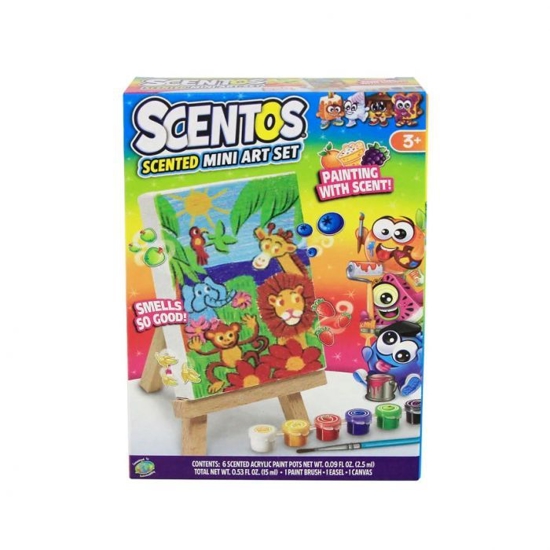 Picture of Mini Art Set With Scentos Scented Acrylic Paints