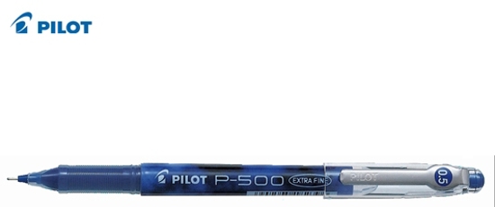 Picture of PILOT PEN MARKER P-500 0.5mm BLUE