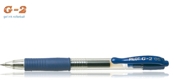 Picture of PILOT PEN G-2 0.5 BLUE