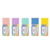 Picture of DELI ERASER 50x20x11mm MACARON PASTEL 5 COLORS