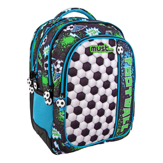 Picture of School Backpack Must Multi Football 4 Cases