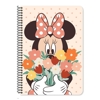 Picture of NOTEBOOK SPIRAL 17X25 2 SUBJECTS 60SH MINNIE 2 DESIGNS