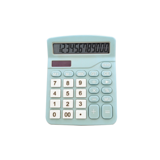 Picture of CALCULATOR KEYROAD 12X14.5 12 DIGITS LIGHT BLUE