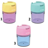 Picture of SHARPENER DOUBLE METALLIC FASHION PASTEL 3 COLORS