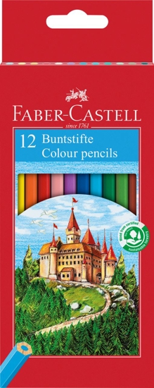 Picture of WOOD PAINTS CASTLE SET 12 TEM.