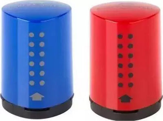 Picture of SHARPENER MINI GRIP RED/BLUE