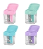 Picture of SHARPENER MIN BARELL FABER 4 PASTEL COLORS