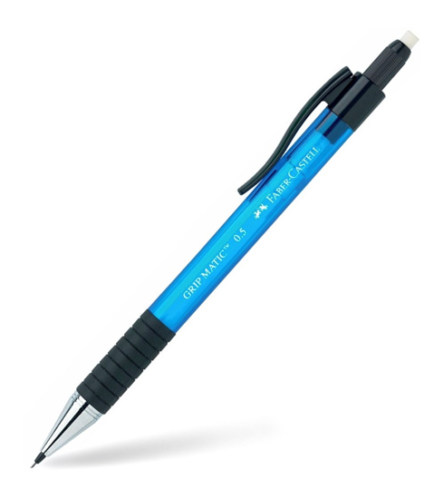 Picture of MECHANICAL PENCIL FABER GRIPMATIC 0,5MM BLUE