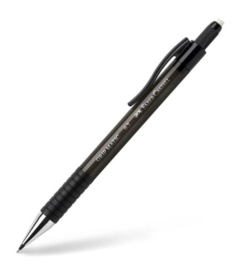 Εικόνα της ΜΗΧΑΝΙΚΟ ΜΟΛΥΒΙ FABER GRIPMATIC 0,7MM BLACK