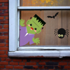 Picture of Set of 35 Halloween Static Cling Window Stickers - Windo-Wow Legami