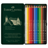 Εικόνα της ΞΥΛΟΜΠΟΓΙΕΣ FABER CASTELL POLYCHROMOS 12 ΤΕΜ ΜΕΤΑΛΛΙΚΗ ΚΑΣΕΤΙΝΑ