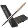 Picture of Pen Parker Jotter Core Stainless Steel Ballpoint with black pouch