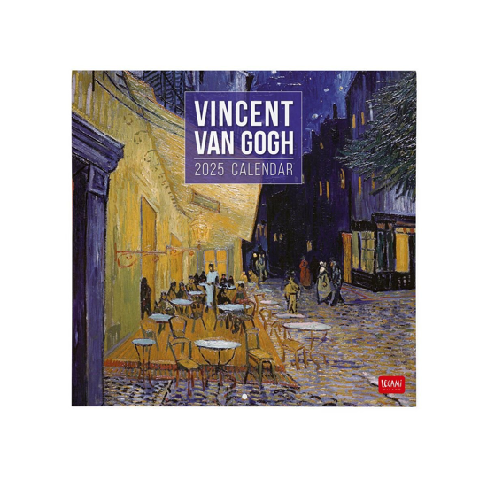 Εικόνα της ΗΜΕΡΟΛΟΓΙΟ ΤΟΙΧΟΥ VINCENT VAN GOGH 30 x 29 cm 2025 LEGAMI