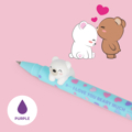 Εικόνα της Στυλό Gel Σετ 2 τεμ Beary in Love - Lovely Friends Limited Edition Legami