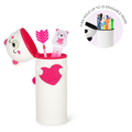 Picture of CASE - PENCIL CASE 2 IN 1 SILICONE ALWAYS IN MY HEART TEDDY BEAR LIMITED EDITION LEGAMI