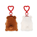 Picture of Keychain set of 2 with Teddy Bear plush Limited edition - Super Soft! - Tiny Legami