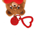 Picture of Keychain set of 2 with Teddy Bear plush Limited edition - Super Soft! - Tiny Legami