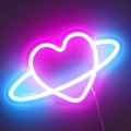 Picture of Neon-Effect LED Sign Heart - It's A Sign Legami