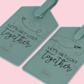 Picture of Set 2pcs Luggage Tags - Let's Get Lost Together Legami