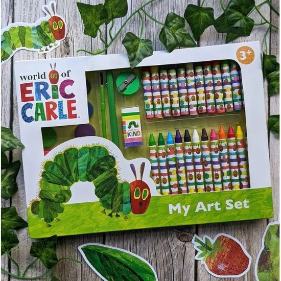 Picture of SET COLOURING 42pcs THE VERY HUNGRY CATERPILLAR